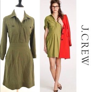 {j crew} ruthie shirt dress